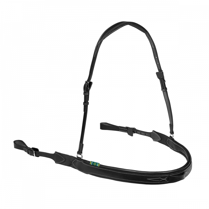 Elastic breast collar