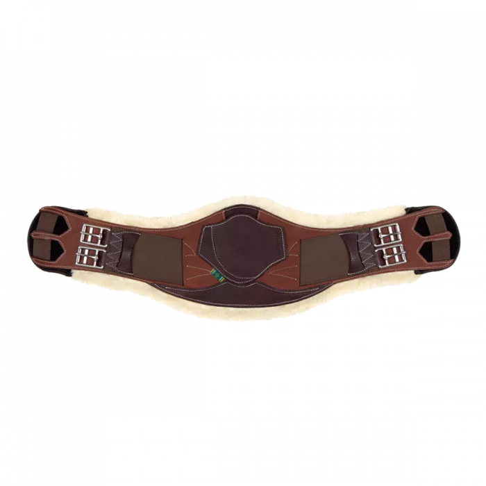 Kurzgurt Makila mit abnehmbarem Lammfellimitat