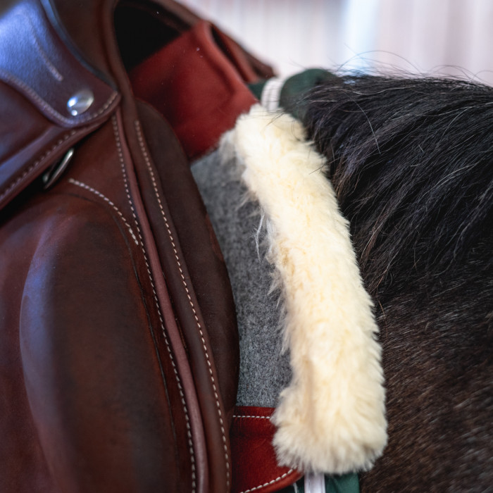 Druckverteilungspad aus Lammfellimitat