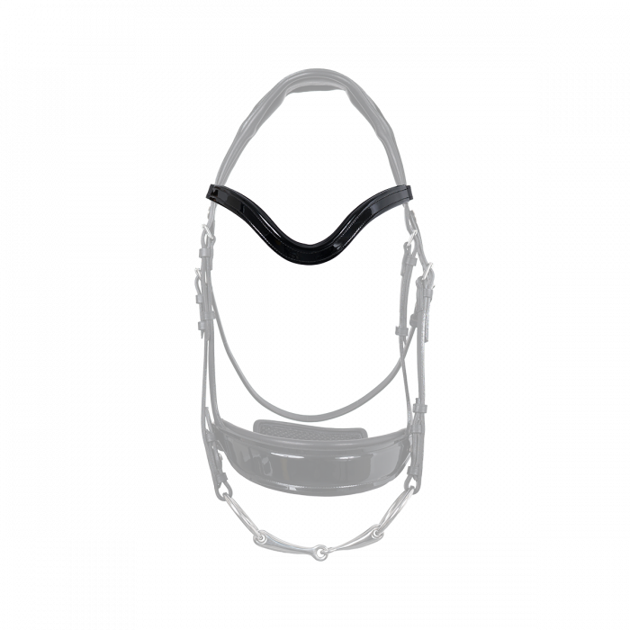 Glossy Makila browband