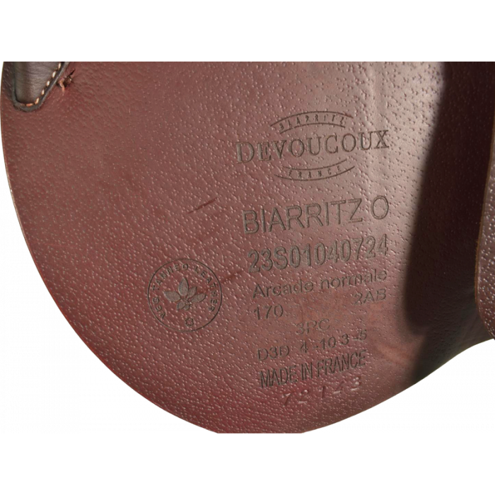 17" Devoucoux BIARRITZ O Saddle