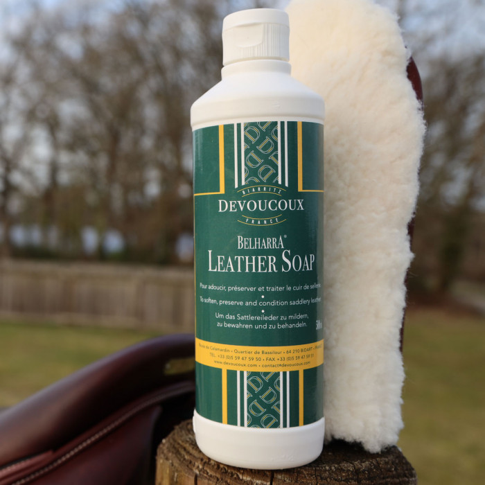 Belharra leather soap