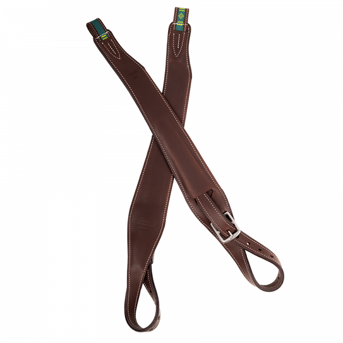 Comfort stirrup leathers
