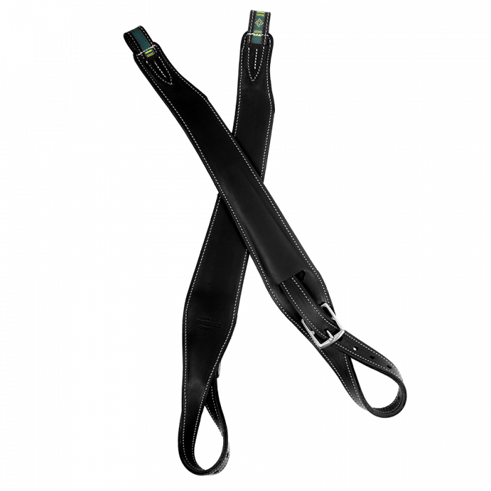 Comfort stirrup leathers