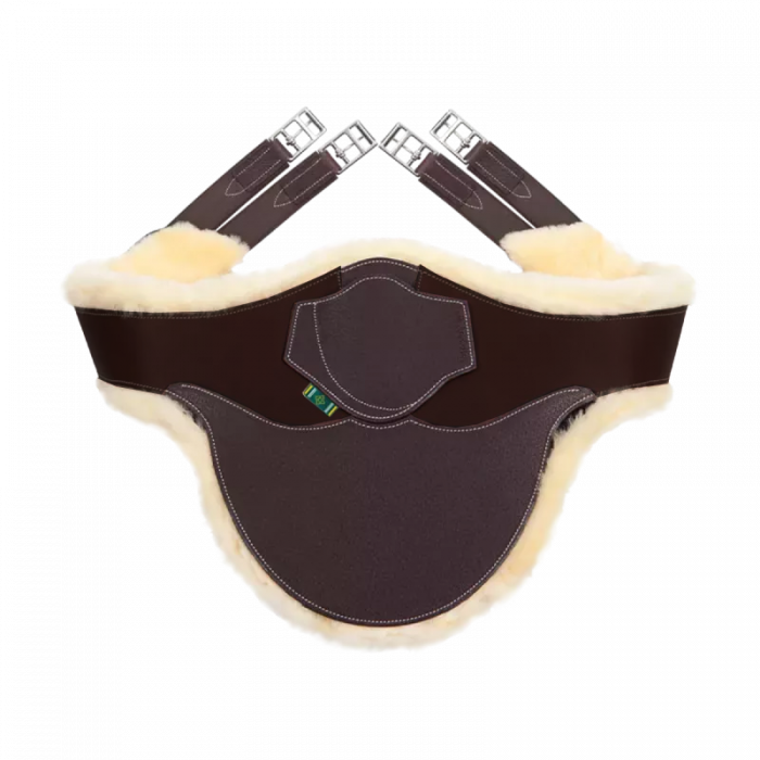 Sangle bavette imitation mouton