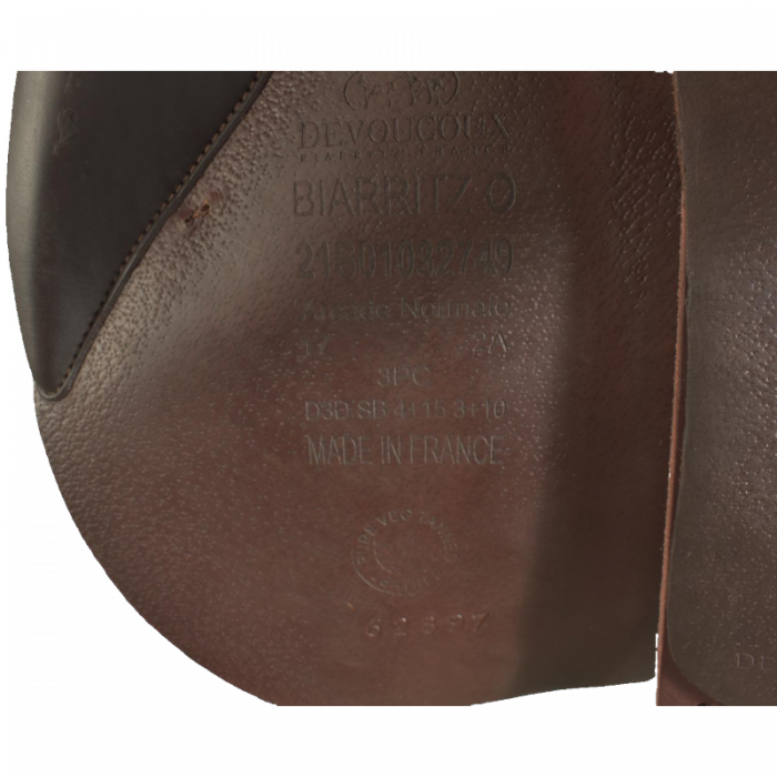 17" Devoucoux BIARRITZ O Saddle