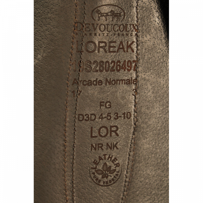 17" Devoucoux LOREAK Saddle