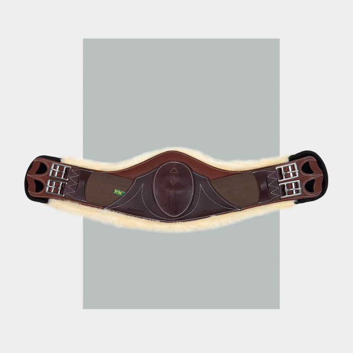 Makila Girth with Removable Sheepskin Lining - COLLECTORS